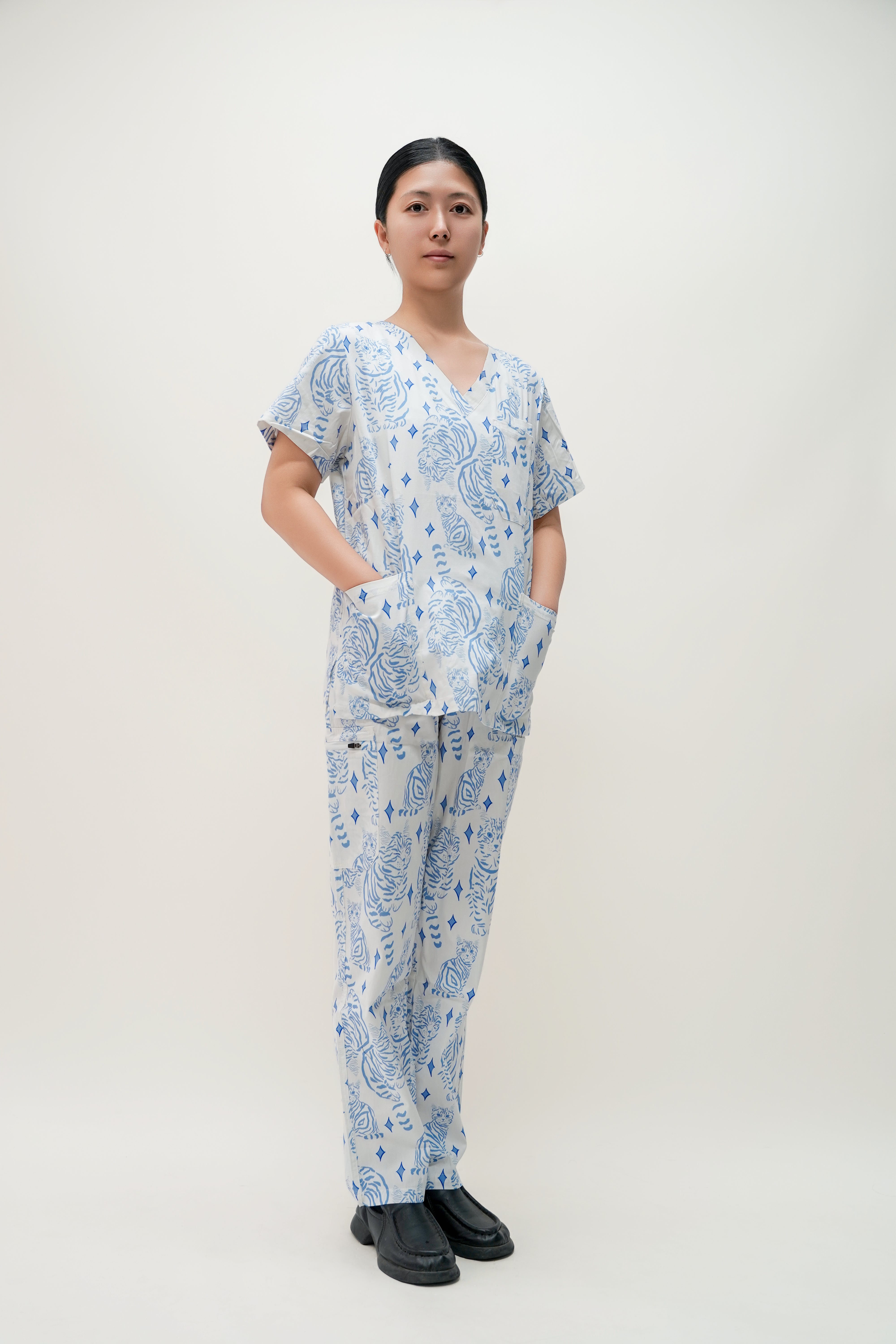 set Cat Scrubs